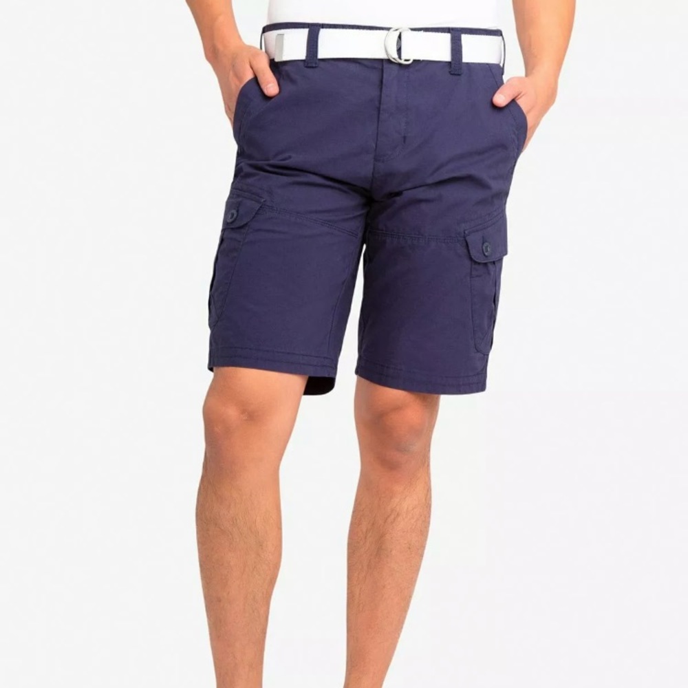US Polo Assn Navy Blue Cargo Shorts Size 38